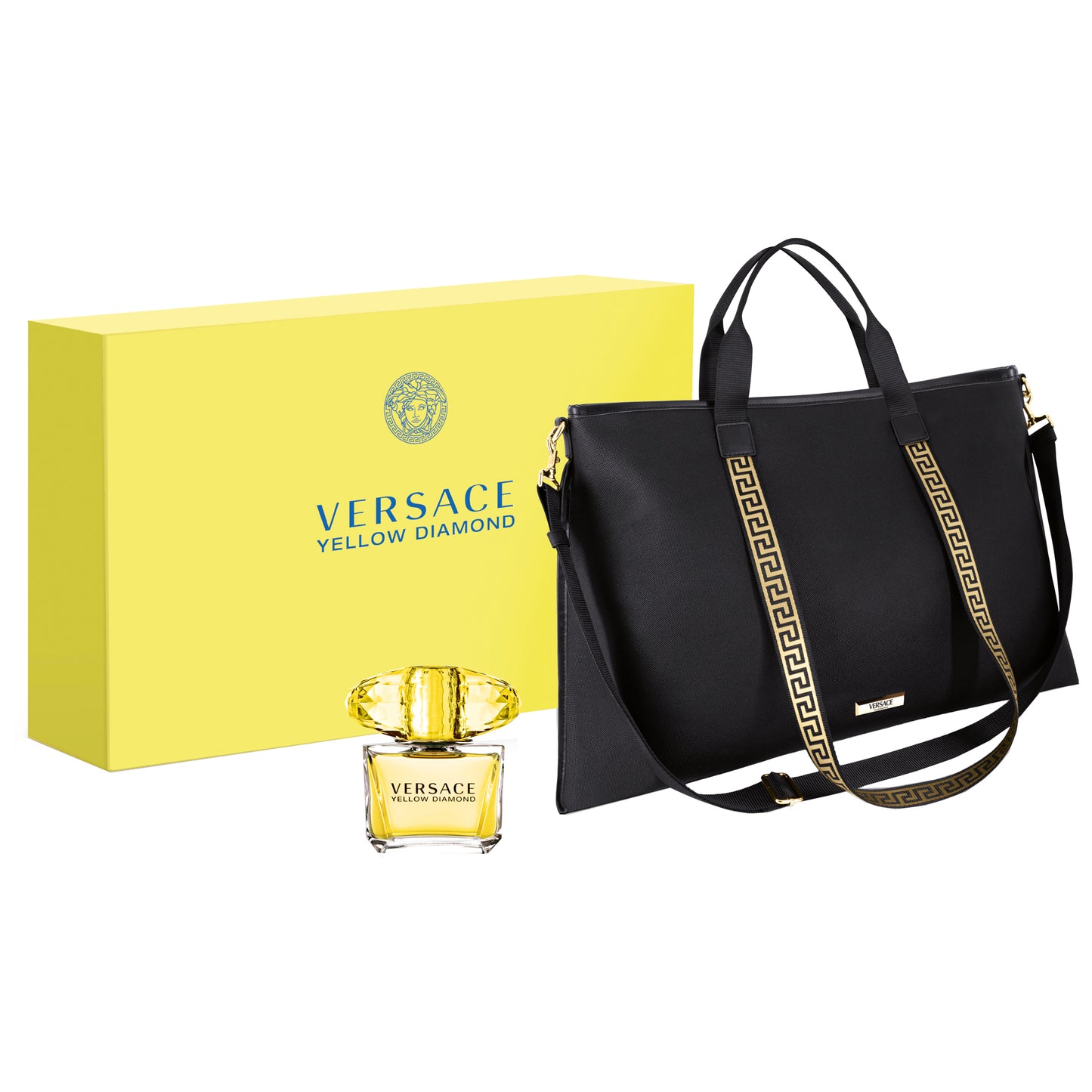 Yellow Diamond EDT 90 ML & Tote Bag Set