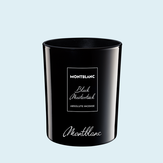 Montblanc Collection Black Meisterstuck Absolute Incense Scented Candle