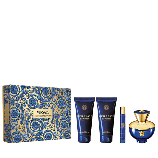 Versace Dylan Blue Pour Femme Eau de Parfum 4-Piece Gift Set