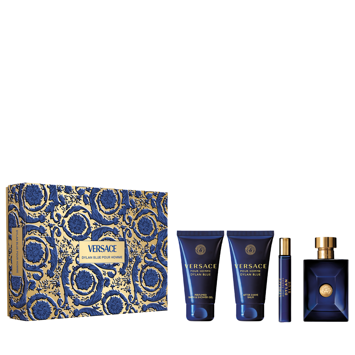 Versace Dylan Blue Pour Homme Eau de Toilette 4-Piece Gift Set