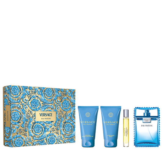 Versace Man Eau Fraiche Eau de Toilette 4-Piece Gift Set