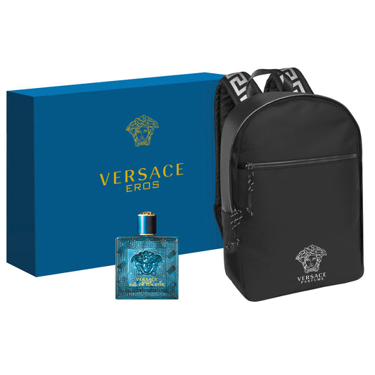 Versace Eros 100 ML & Backpack Set