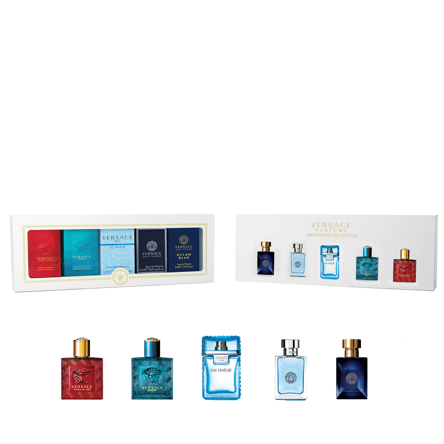 Versace Men’s Fragrance Collector Miniature Set